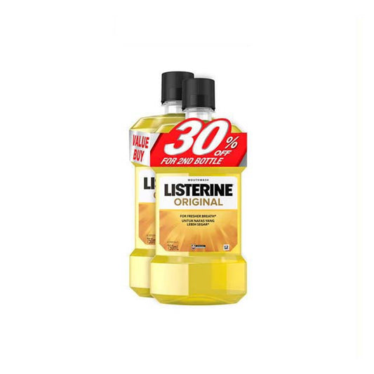 LISTERINE ORIGINAL 750ML 2S