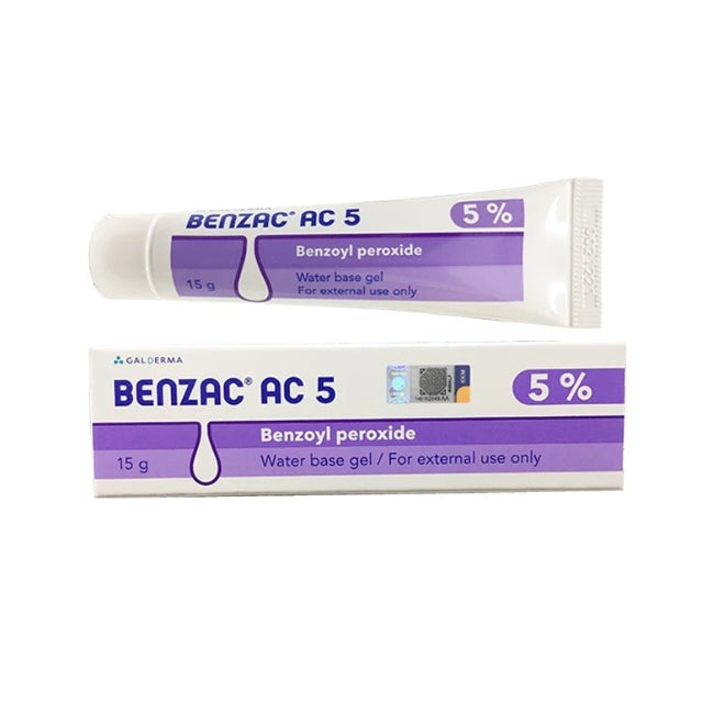BENZAC AC 5% GEL 15G