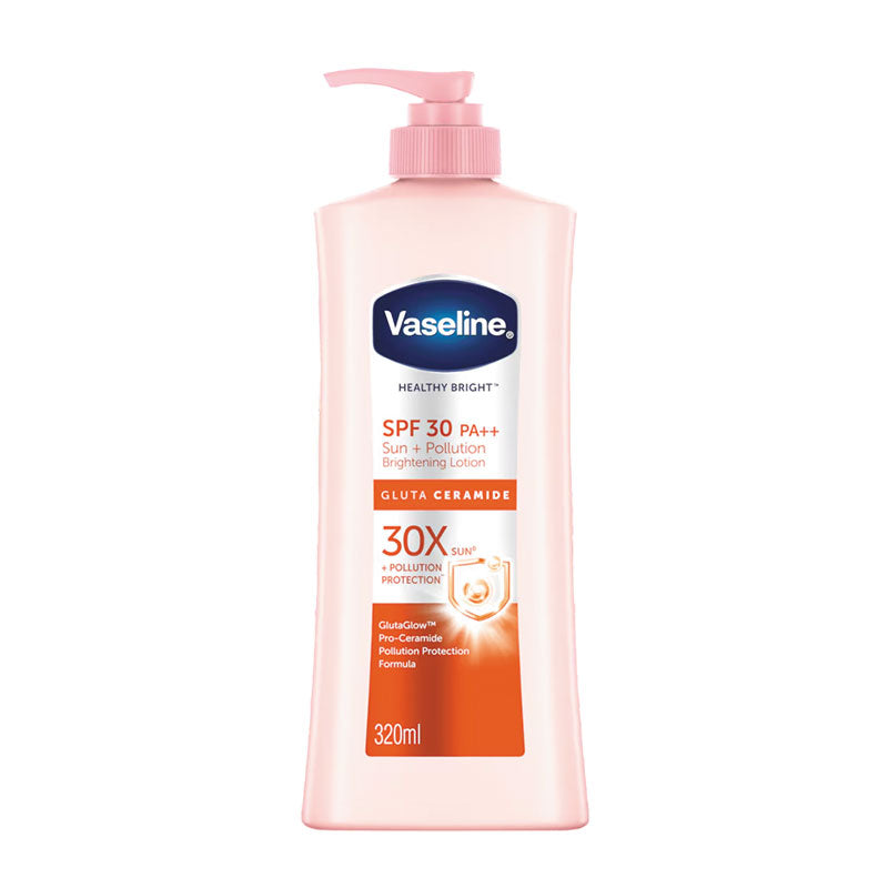 VASELINE HEALTHY BRIGHT SPF30 GLUTA LOTION 320ML
