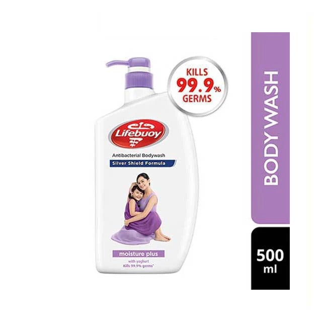 LIFEBUOY BODY WASH MOISTURE PLUS 500ML