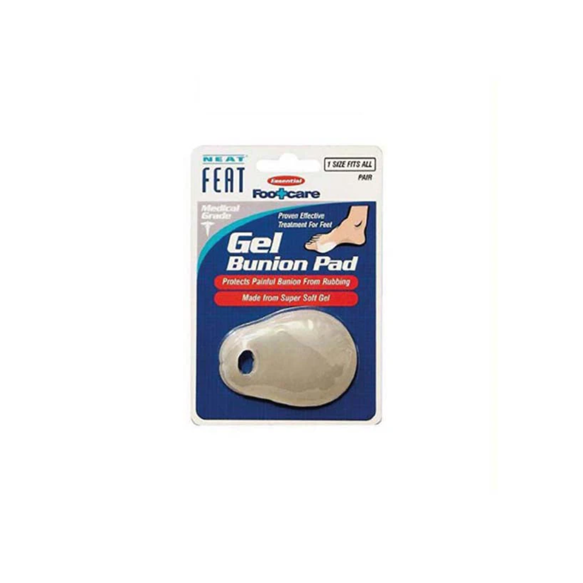NEAT FEAT BUNION PAD GEL TECH 1S