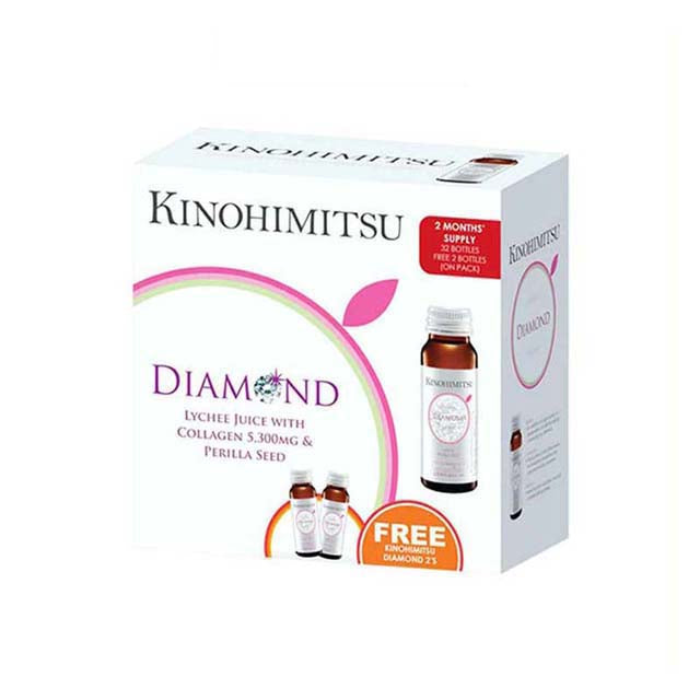 KINOHIMITSU JPAN COLLAGEN DIAMOND 5300MG DRINK 50ML 32S+PREMIUM