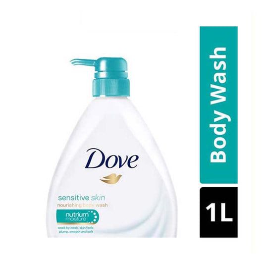 DOVE BODY WASH SENSITIVE SKIN 1L