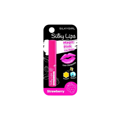 SILKY LIPS MAGIC PINK LIP BALM 1.6G STRAWBERRY