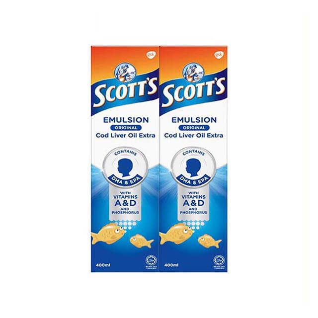 SCOTTS EMULSION ORIGINAL REGULAR 400MLX2