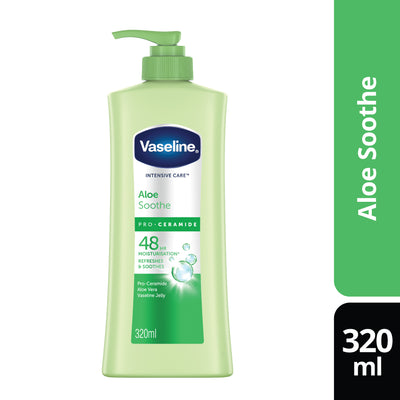 VASELINE BODY LOTION INTENSIVE CARE ALOE SOOTHE 320ML