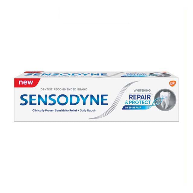 SENSODYNE TOOTHPASTE REPAIR&PROTECT WHITE 100G