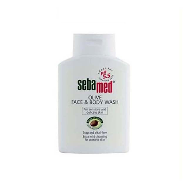 SEBAMED OLIVE FACE AND BODY WASH 200ML