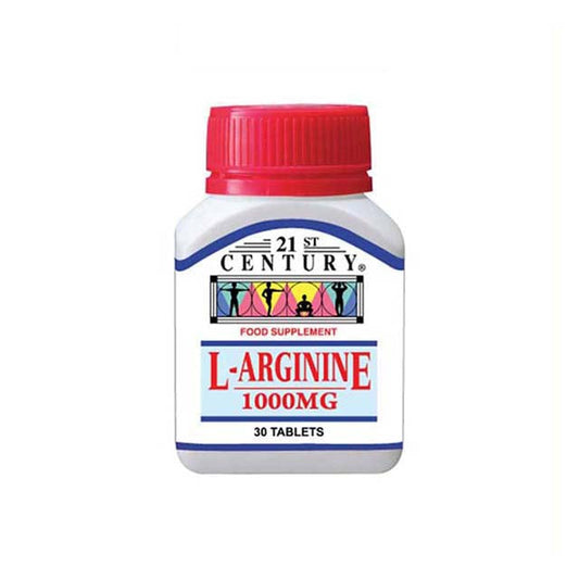 21ST CENTURY L-ARGININE 1000MG 30S