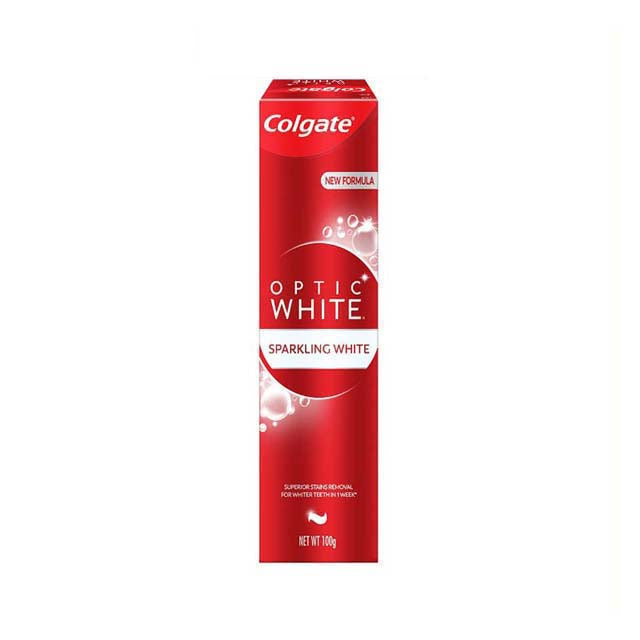 COLGATE TOOTHPASTE OPTIC WHITE MINT PLUS MINERAL 100G