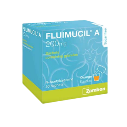 FLUIMUCIL A 200MG SACHET 30S