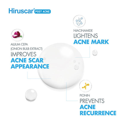 HIRUSCAR POST ACNE GEL 10G