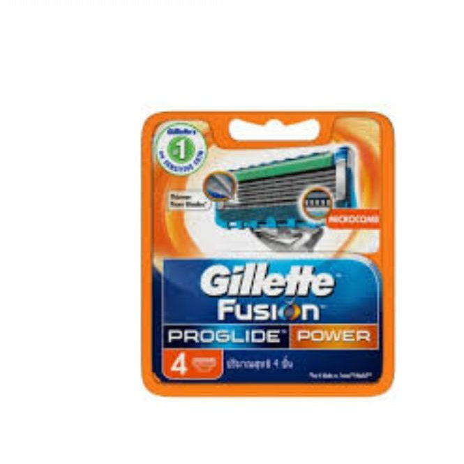 GILLETTE FUSION PROGLIDE POWER CARTRIDGES 4S
