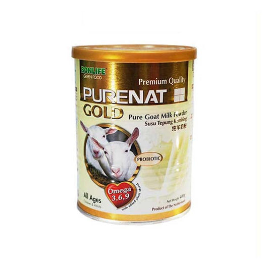 BONLIFE PURENAT GOLD GOAT MILK P0WDER 400G
