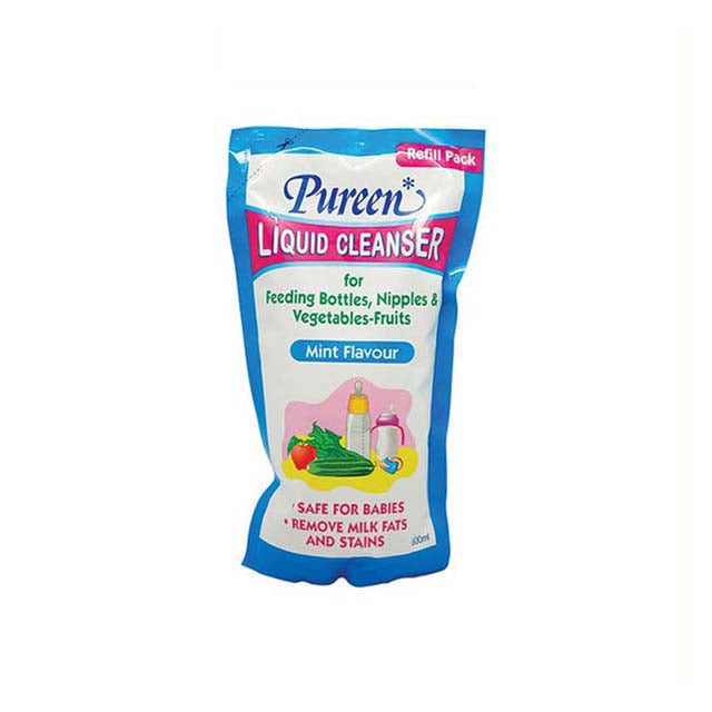 PUREEN LIQUID CLEANSER MINT REFILL 600ML