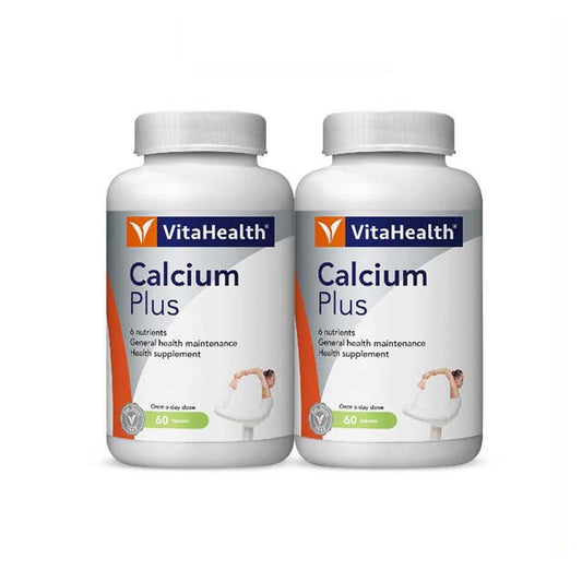 VITAHEALTH CALCIUM PLUS TAB 60SX2