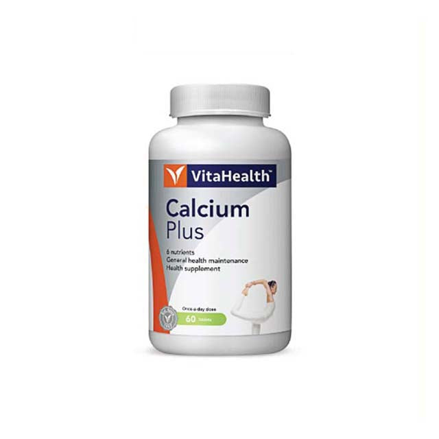 VITAHEALTH CALCIUM PLUS TAB 60S