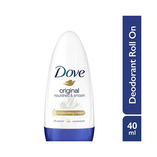 DOVE DEODORANT ROLL ON WHITE ORIGINAL 40ML