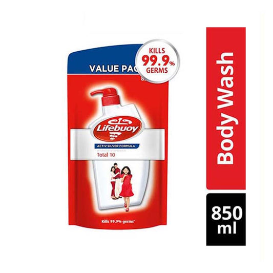 LIFEBUOY BODY WASH TOTAL 10 REFILL 800ML