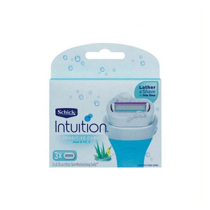 SCHICK INTUITION SENSITIVE CARE REFILL 3S