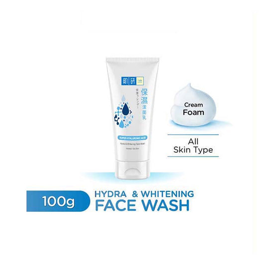HADA LABO HYDRA & WHITENING FACE WASH 100G