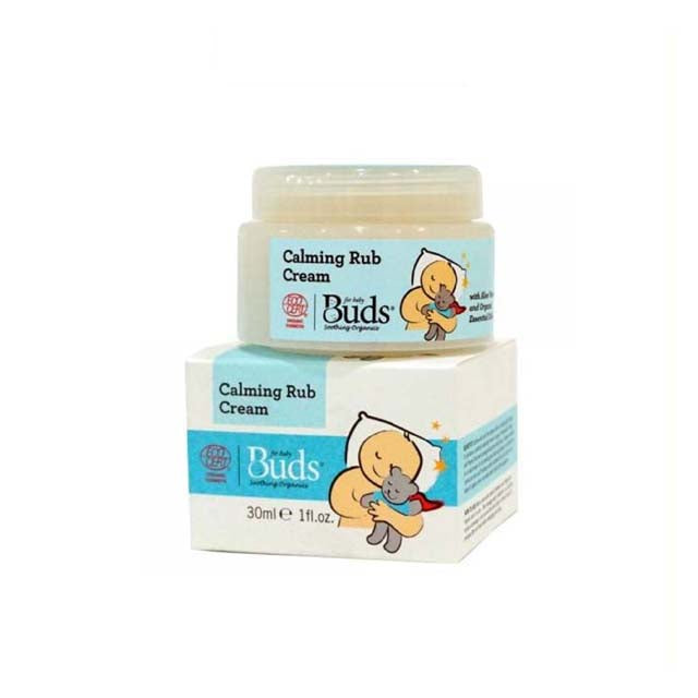 BUDS FOR BABY SOOTHING ORGANICS CALMING RUB CREAM 30ML