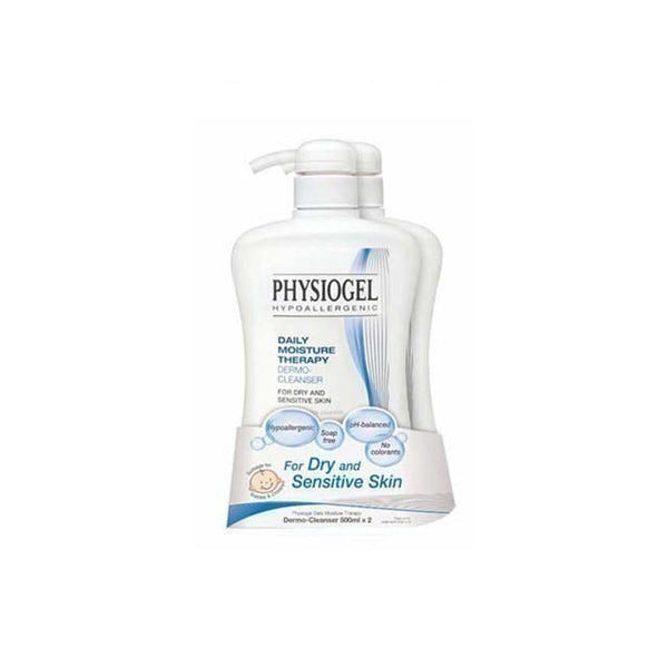PHYSIOGEL DAILY MOISTURE THERAPY CLEANSER 500ML 2S