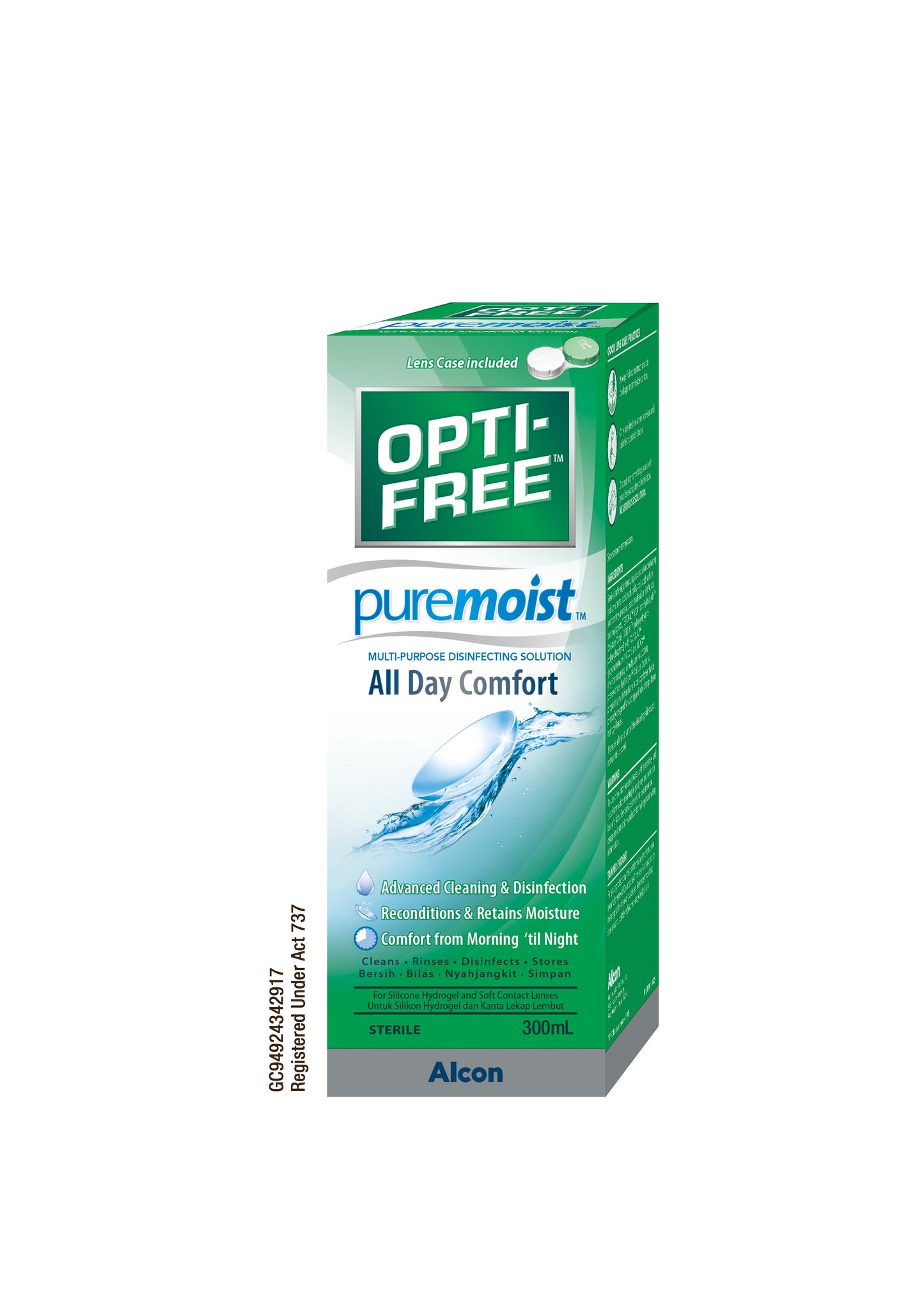 OPTIFREE PUREMOIST 300ML