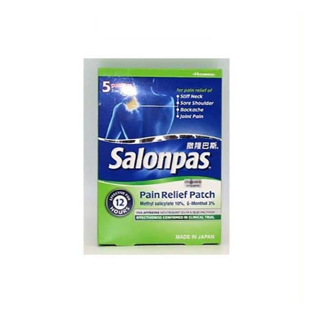 SALONPAS PAIN RELIEF PATCH 5S