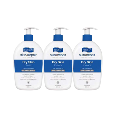 ROSKEN SKIN REPAIR DRY SKIN CREAM 500ML 3S