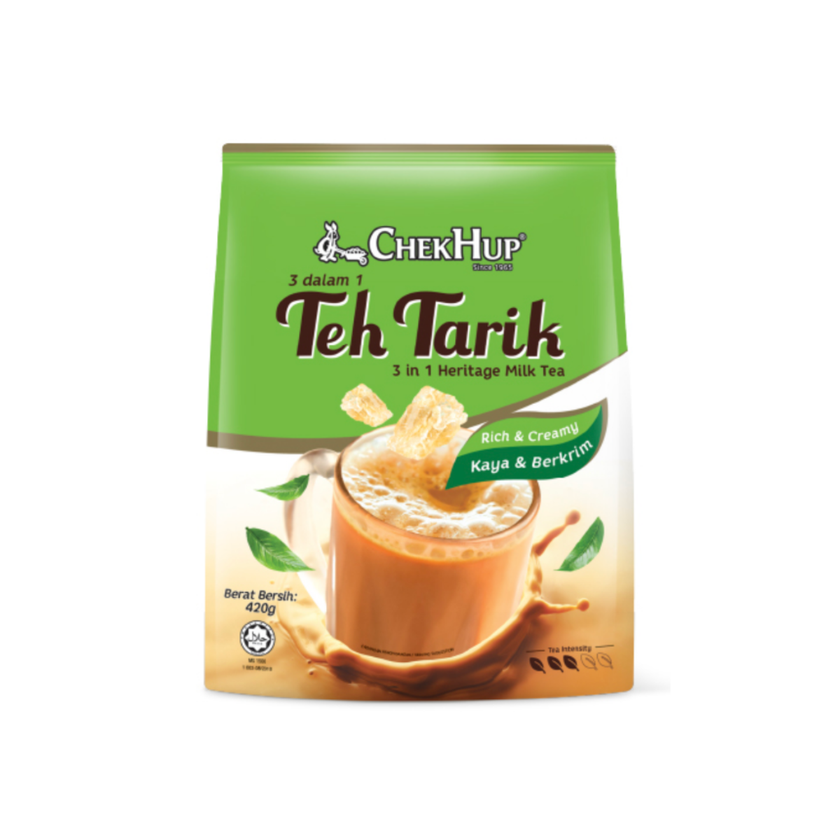 CHEK HUP 3IN1 TEH TARIK RICH CREAMY SACHET 35G 12S