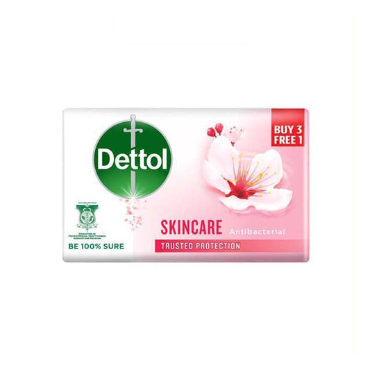 DETTOL BAR SOAP SKINCARE 100G 4S