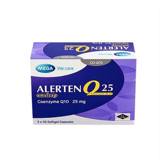 ALERTEN CO Q10 25MG 30S