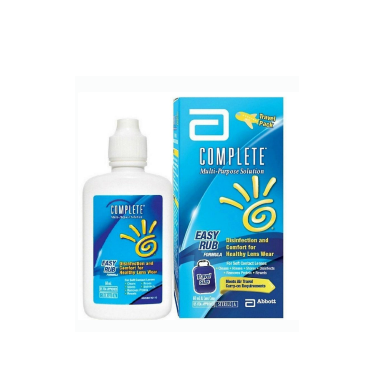 COMPLETE MULTI PURPOSE SOLUTION EASY RUB 60ML