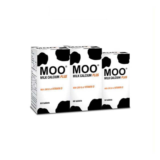 MOO MILK CALCIUM PLUS 60SX2 + 30S