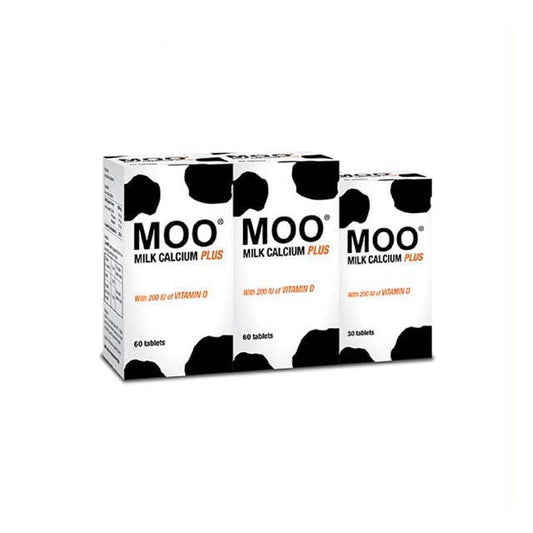 MOO MILK CALCIUM PLUS 60SX2 + 30S