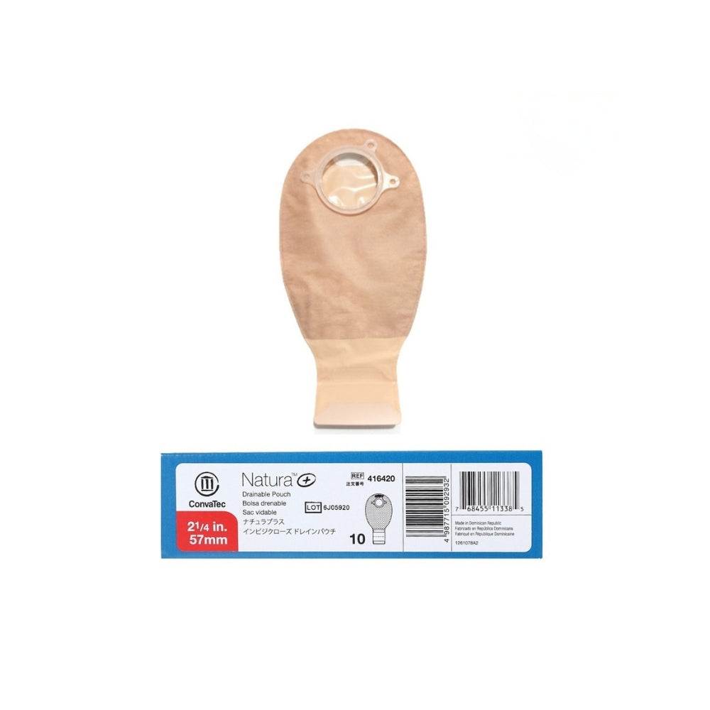 CONVATEC NATURA+DRAIN PCH FILTER INVISIOPAQ 57MM (416420) 10S