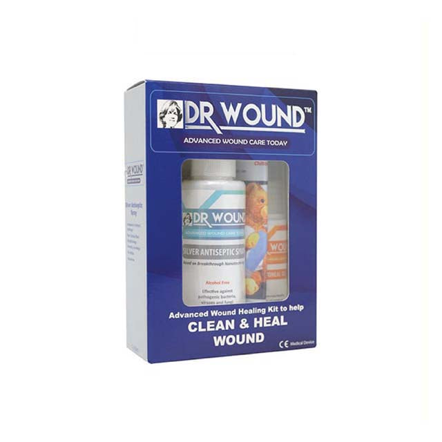 DR WOUND NANO SILVER SPRAY100ML + BIOHEAL GEL 60ML