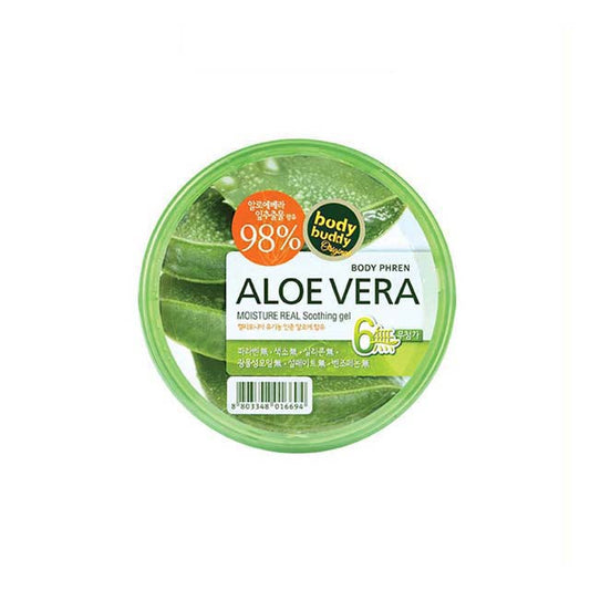 BODY BUDDY ALOE VERA MOISTURE REAL SOOTHING GEL 500ML