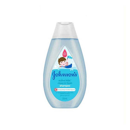 JOHNSONS BABY SHAMPOO ACTIVE FRESH 200ML