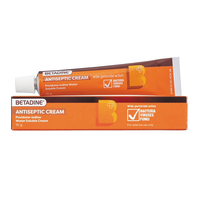 BETADINE ANTISEPTIC CREAM 15G