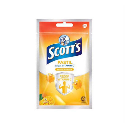 SCOTTS VITAMIN C MANGO PASTILLE 15S