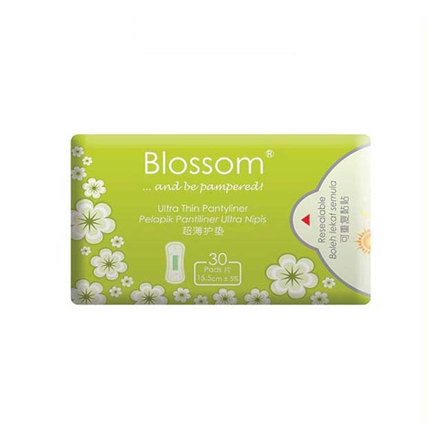 BLOSSOM ULTRATHIN PANTYLINER 155MM 30S
