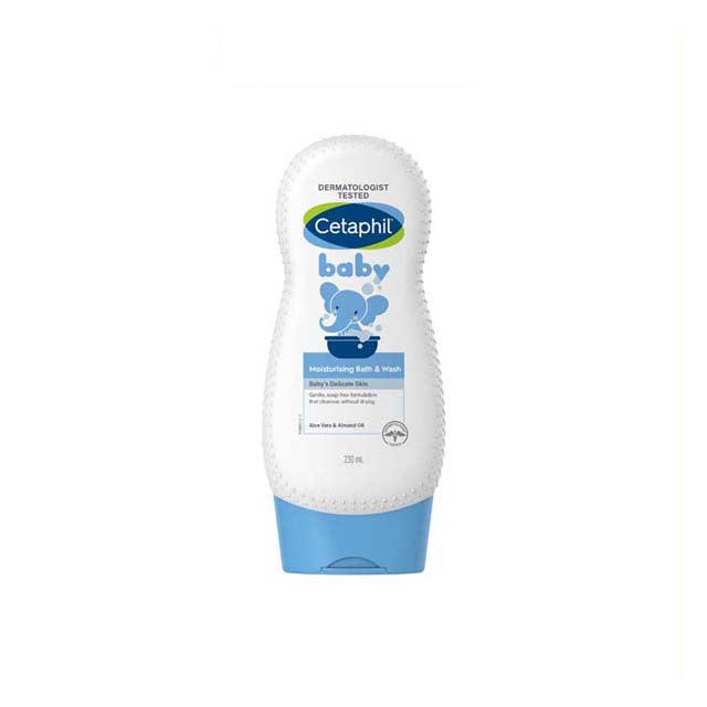 CETAPHIL BABY MOISTURISING BATH & WASH 230ML
