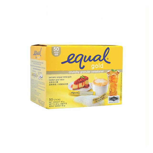 EQUAL GOLD STICK 40G 50S