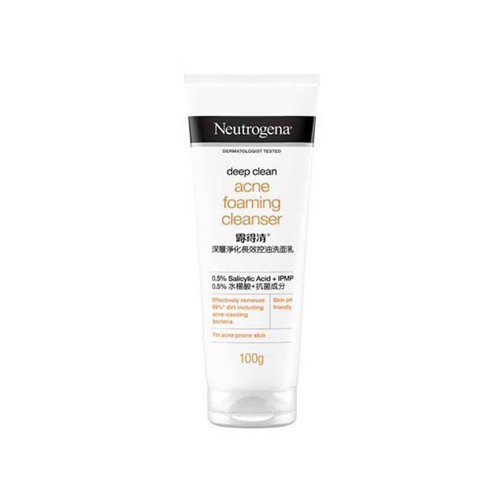 NEUTROGENA DEEP CLEAN ACNE FOAMING CLEANSER 100G
