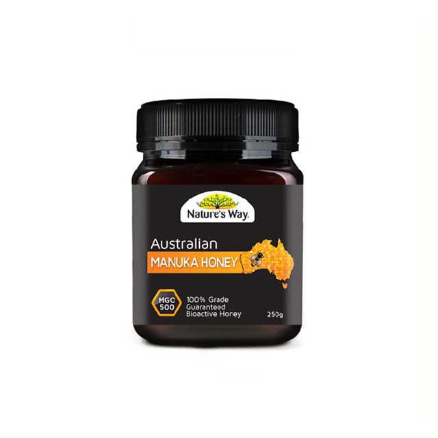NATURES WAY AUSTRALIAN MANUKA HONEY MGO 500+ 250G