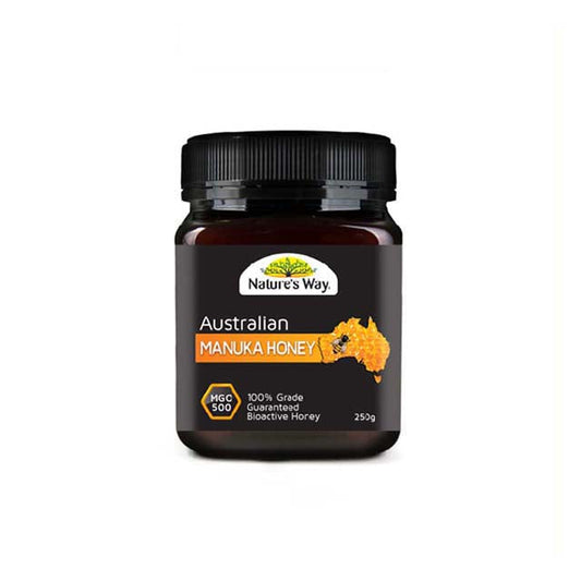 NATURES WAY AUSTRALIAN MANUKA HONEY MGO 500+ 250G