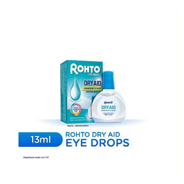 ROHTO DRY AID EYE DROP 13ML