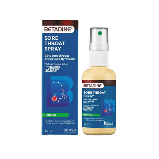 BETADINE SORE THROAT SPRAY 50ML